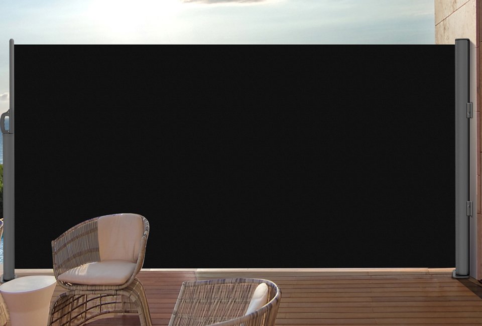Extendable windscreen: 160 x 300 cm