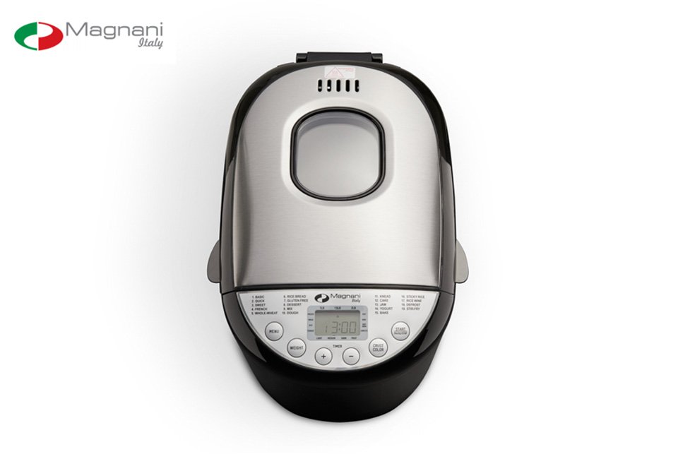 Magnani broodbakmachine met 19 programma's