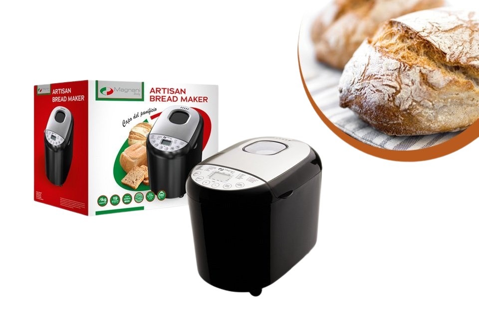 Magnani broodbakmachine met 19 programma's
