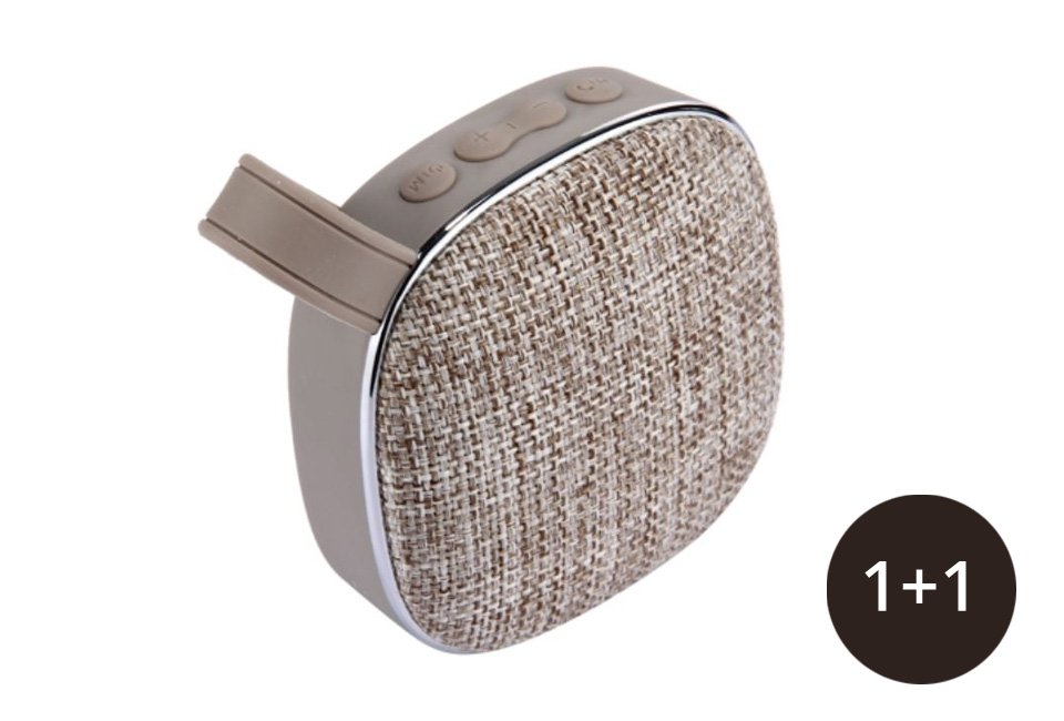 Speaker bluetooth comodamente trasportabile: 1 + 1 GRATIS
