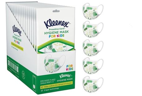 90 mascarillas Kleenex Proactive Care para niños
