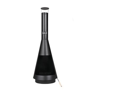 Brasero XL en forme de cheminée de la marque Buccan