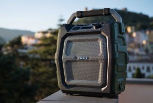 Nikkei SPEAKERBOXX met radio, speaker en microfoon voor karaoke — 6
