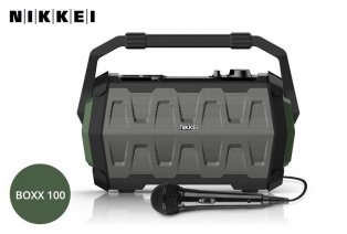 Nikkei SPEAKERBOXX met radio, speaker en microfoon voor karaoke — 7