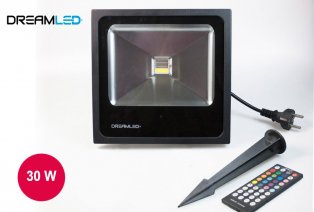 Éclairage d´ambiance doté d´un puissant projecteur LED de couleur — 7