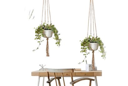 Set de 2 ou 4 chouettes suspensions pour plantes — 7