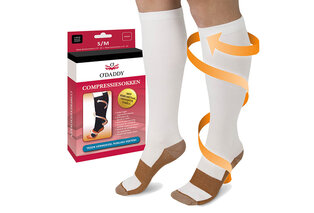 1 of 2 paar compressiekousen — 3
