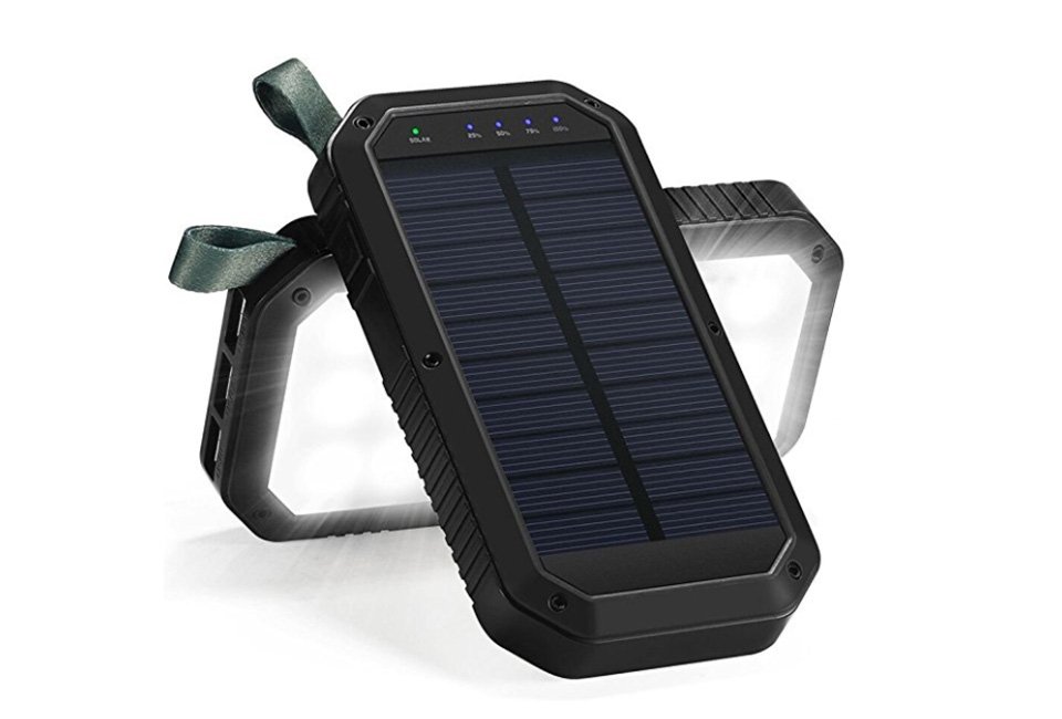 Batterie externe à l’énergie solaire