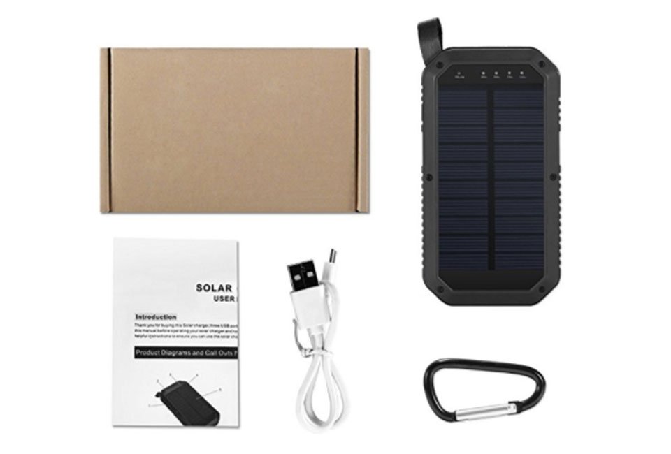 Batterie externe à l’énergie solaire