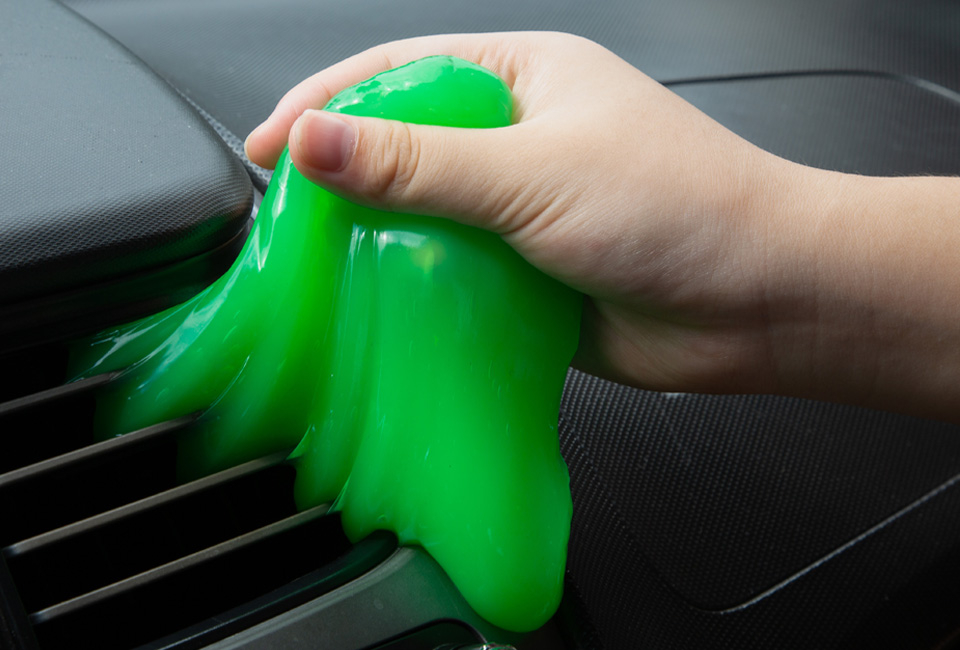Gel nettoyant pour les recoins difficilement accessibles