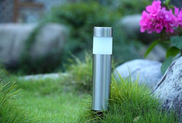 Zestaw 4 solarnych lamp ogrodowych