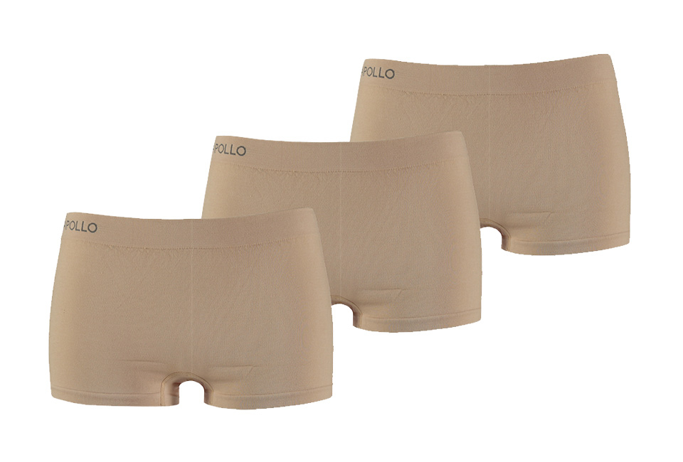 6-er Packung nahtloser Slips oder Hipster für Damen