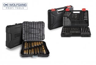 100- or 150-piece Wolfgang drill set