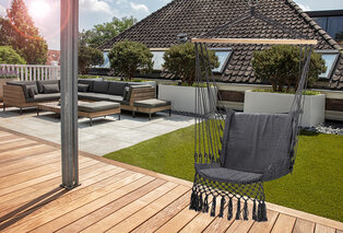 Comfortabele hangstoel voor binnen- en buitenshuis — 5