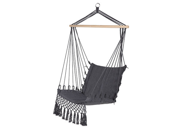 Comfortabele hangstoel voor binnen- en buitenshuis