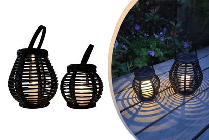 Set of two atmospheric LED lanterns — 6