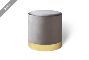 Élégant pouf en velours Lifa Living, en différentes tailles et couleurs — 2