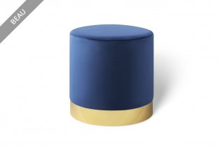Élégant pouf en velours Lifa Living, en différentes tailles et couleurs — 4