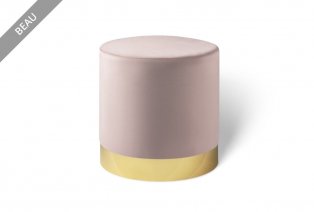 Élégant pouf en velours Lifa Living, en différentes tailles et couleurs — 5