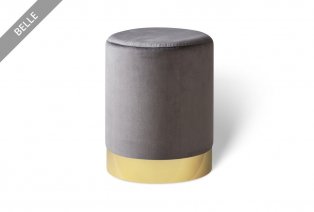 Élégant pouf en velours Lifa Living, en différentes tailles et couleurs — 8