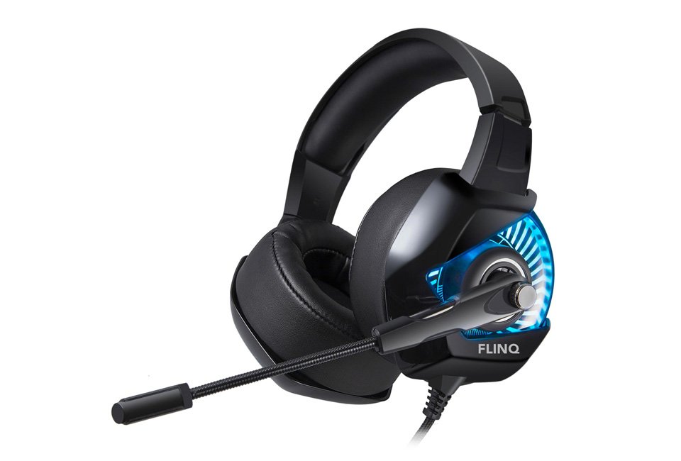 Casque confortable avec microphone et réduction de bruit