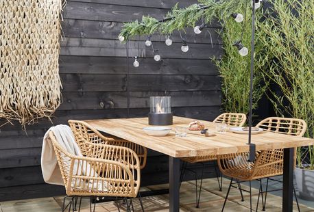 Table de jardin Pince de table - Barre de décoration avec pince de table -  Idéal pour
