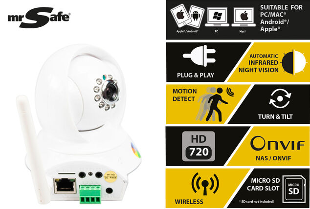 Smart IP camera voor binnen