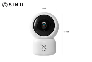 Bewegende Sinji smart camera voor binnen — 2