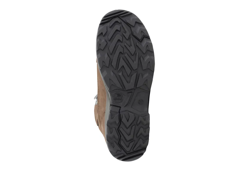 Stevige wandelschoenen met rubberen profielzool