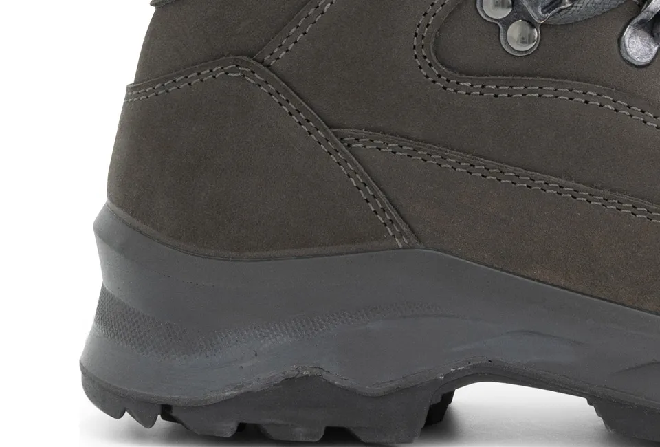 Stevige wandelschoenen met rubberen profielzool