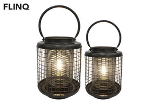 Set van 2 sfeervolle LED-lantaarns met timer — 5