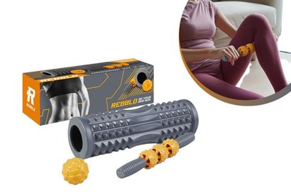 Set massagerollers om spierpijn te verlichten — 4