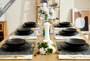 Trendy 18-delige bordenset van Buccan — 13