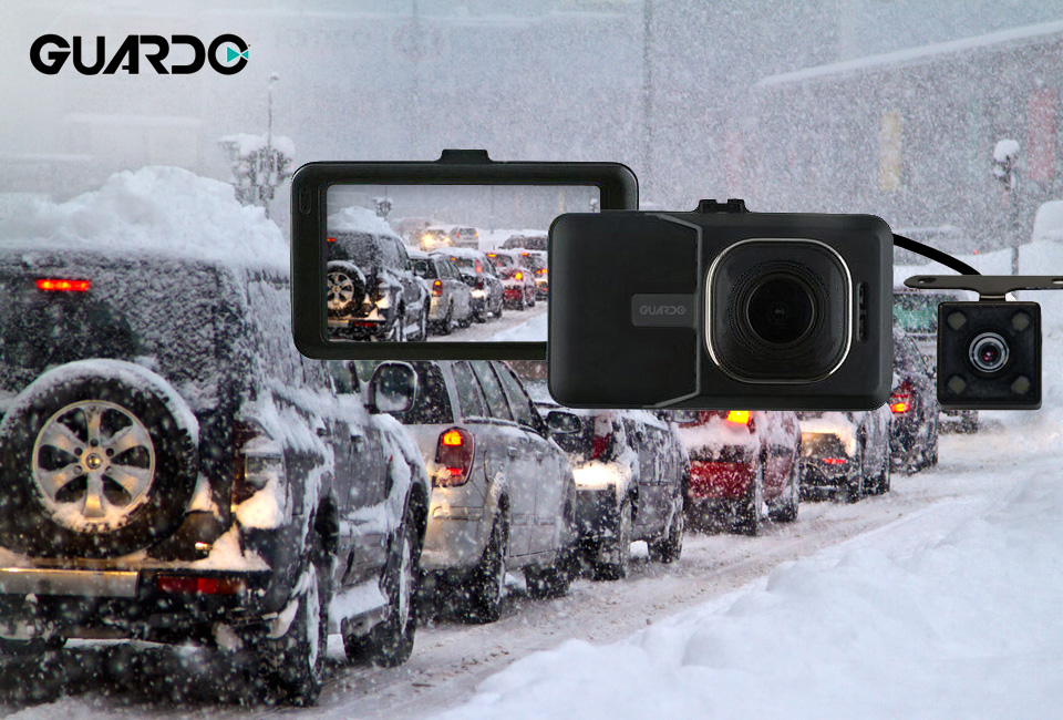 Full HD verkeersrecorder met 2 camera's