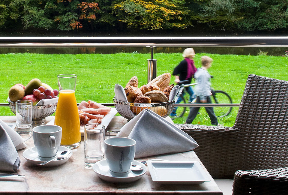 2, 3 of 4 nachten in een viersterrenhotel met driegangendiner in Luxemburg aan de oevers van de S&ucirc;re - Cocoonhotel La Rive