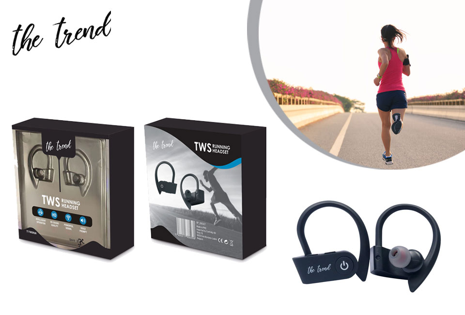 Bluetooth sportheadset met ingebouwde microfoon