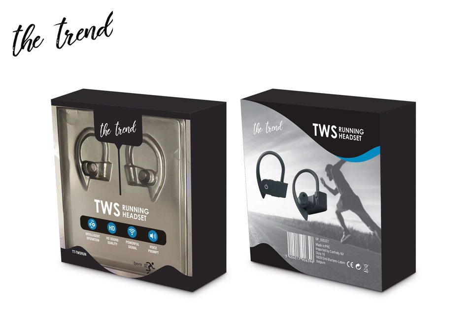 Bluetooth sportheadset met ingebouwde microfoon