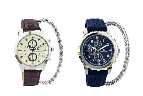 Herenhorloge met armband - Pierre Montreux by Di Lusso