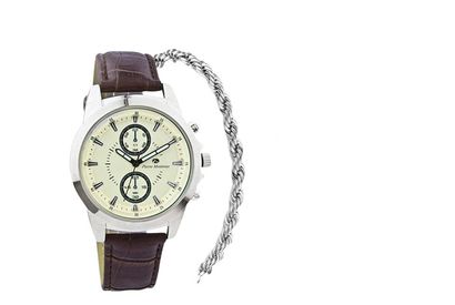 Herenhorloge met armband - Pierre Montreux by Di Lusso — 8