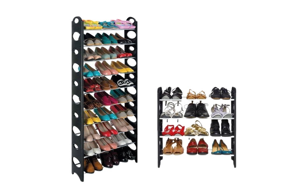 Étagères à chaussures superposables