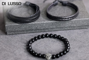 Bracelet élégant signé Di Lusso pour homme — 7