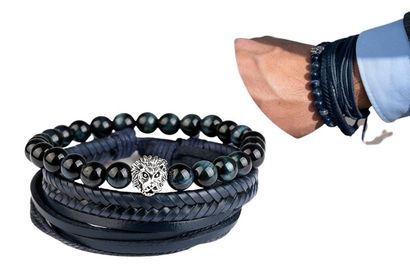 Bracelet élégant signé Di Lusso pour homme — 10