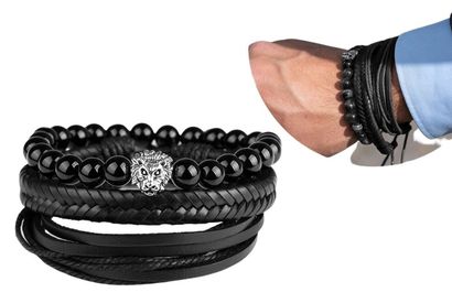 Bracelet élégant signé Di Lusso pour homme — 15