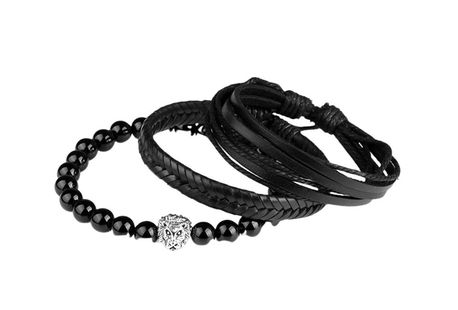 Bracelet élégant signé Di Lusso pour homme