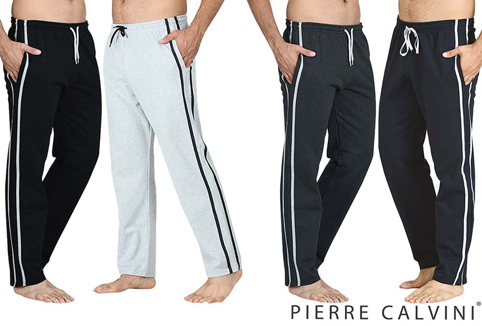 Set van 2 sportieve, comfortabele joggingbroeken voor heren