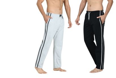 Set van 2 sportieve, comfortabele joggingbroeken voor heren — 8