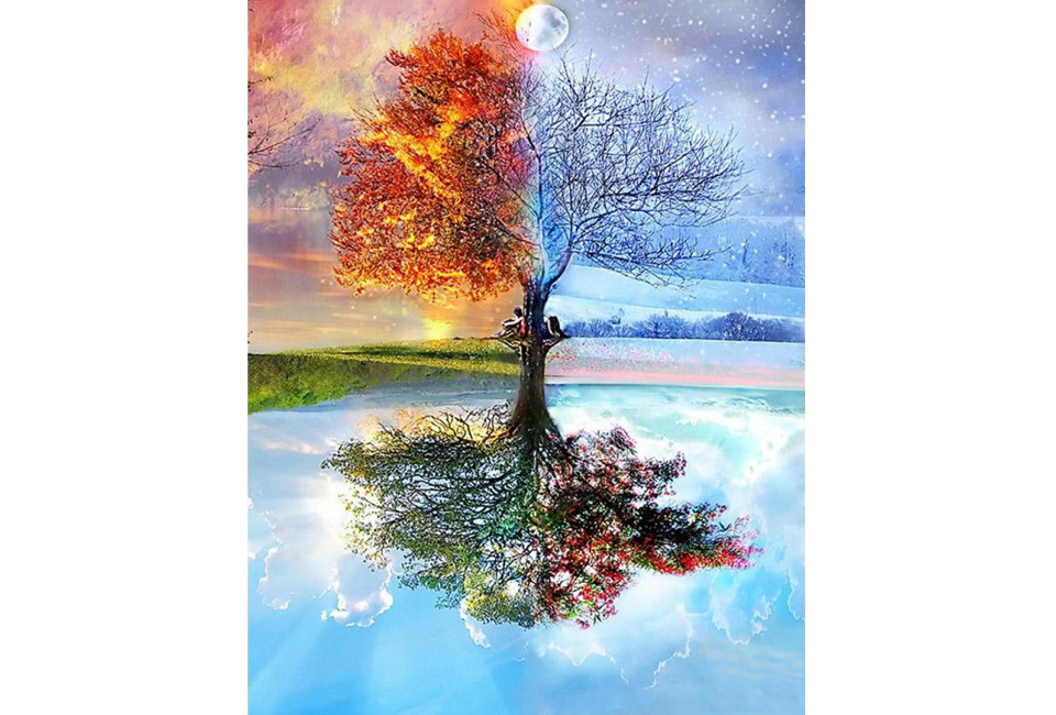 Kit per diamond painting