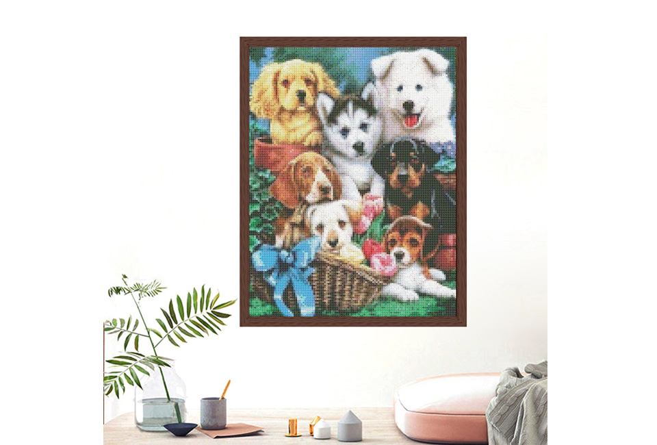 Kit per diamond painting
