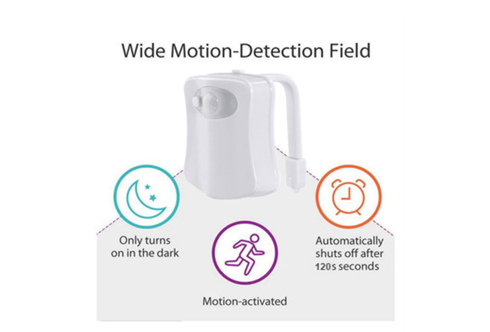 LED light to illuminate your toilet