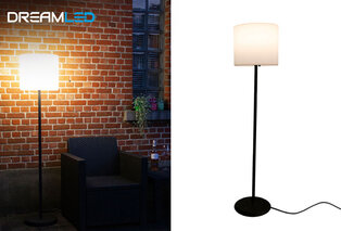 Lampada da terra a 360° con luce color bianco caldo per interno ed esterno — 2